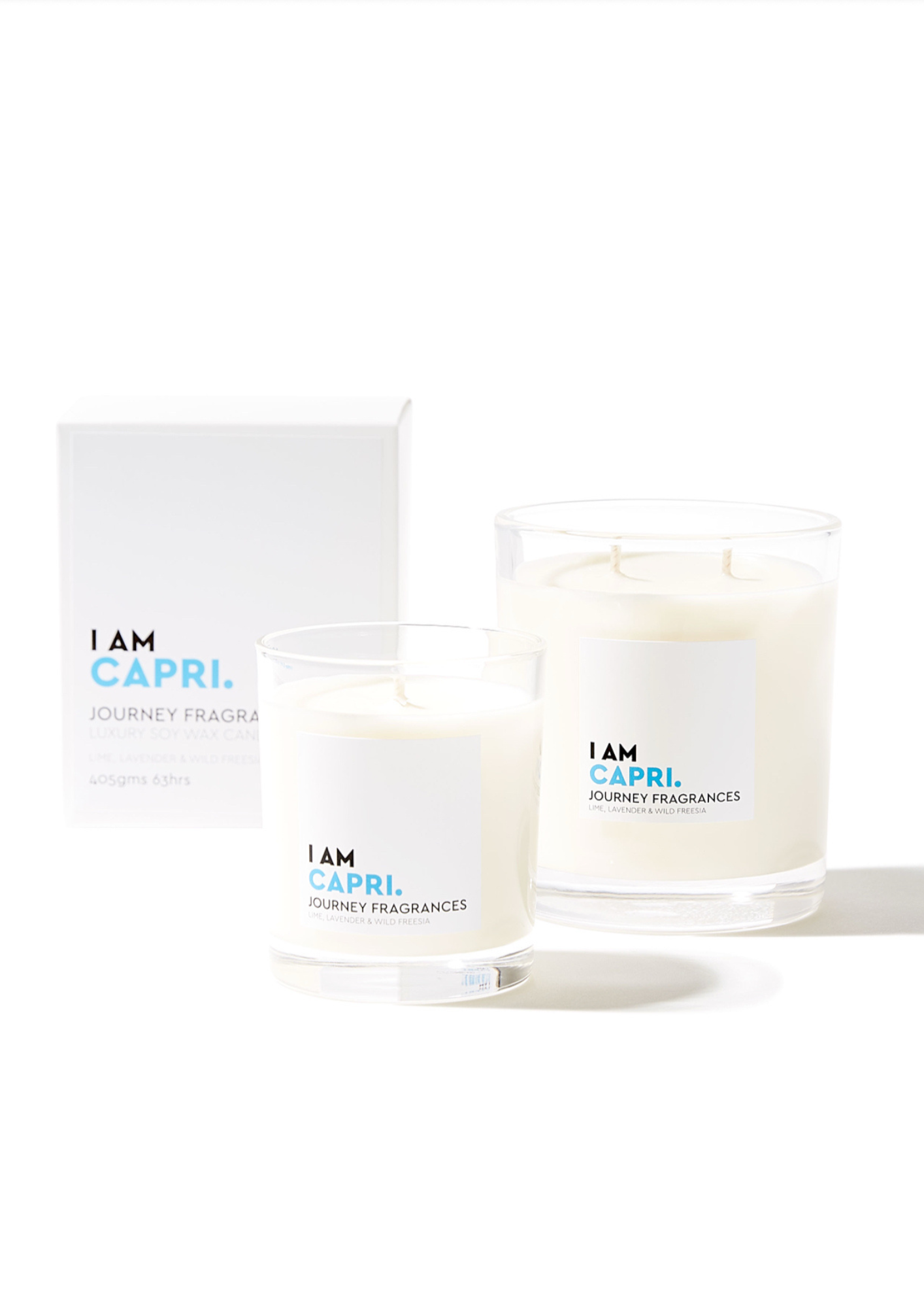 Journey Fragrances - Large Soy Candle’s 405gms 63hrs