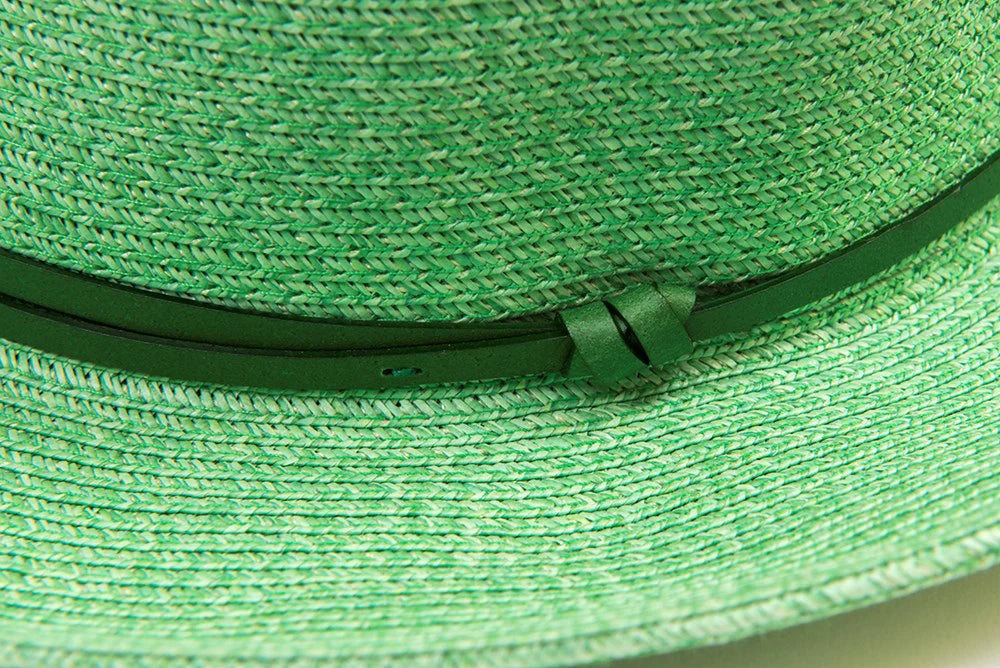 Travaux En Cours - Borsalino Hat Leather Strap Mint