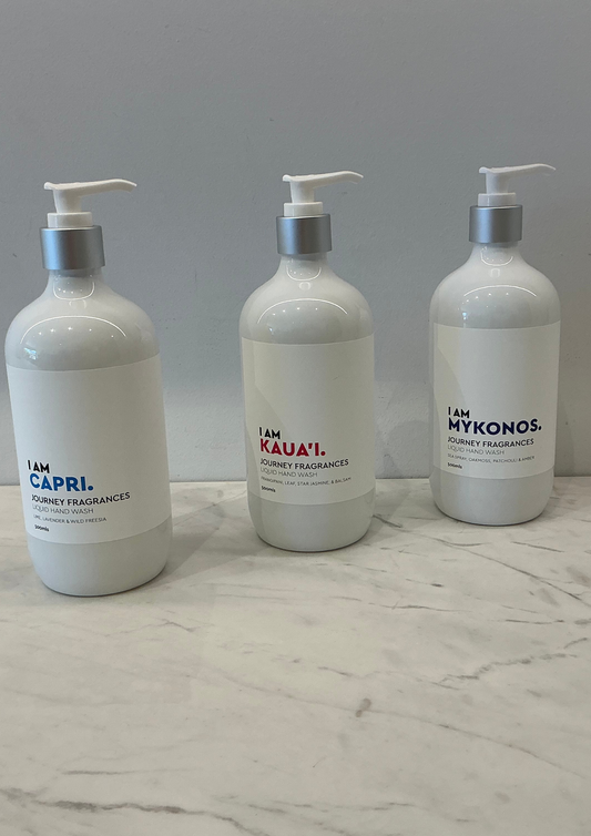 Journey Fragrances - Liquid Soap Pump Pack 500ml