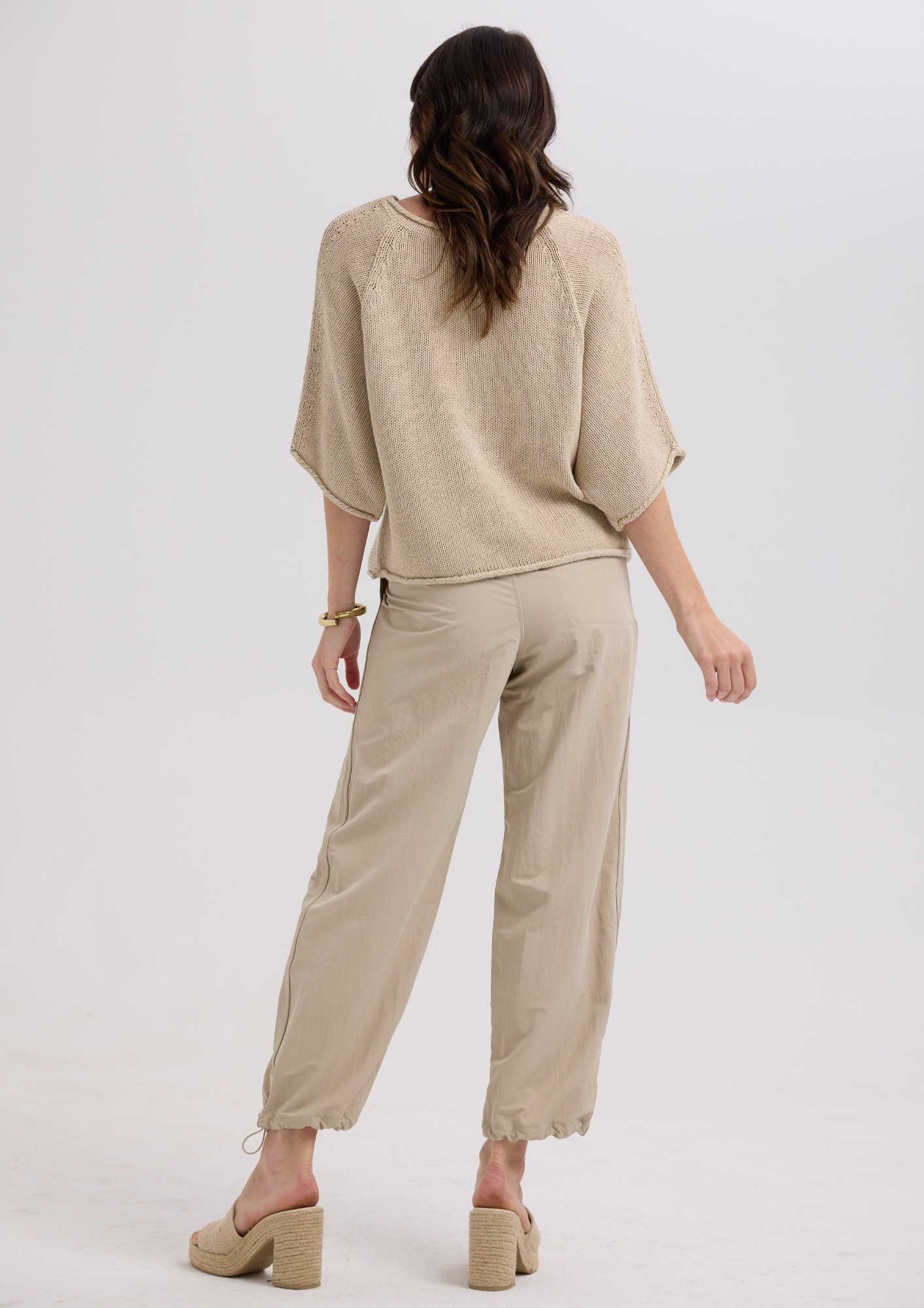 Textured Jumper Natural Knit Top - LC7764