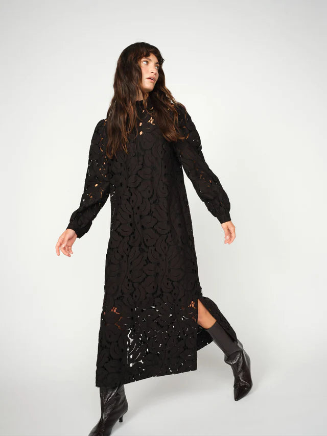 Mos Mosh - Lusille Ylette Dress - Black