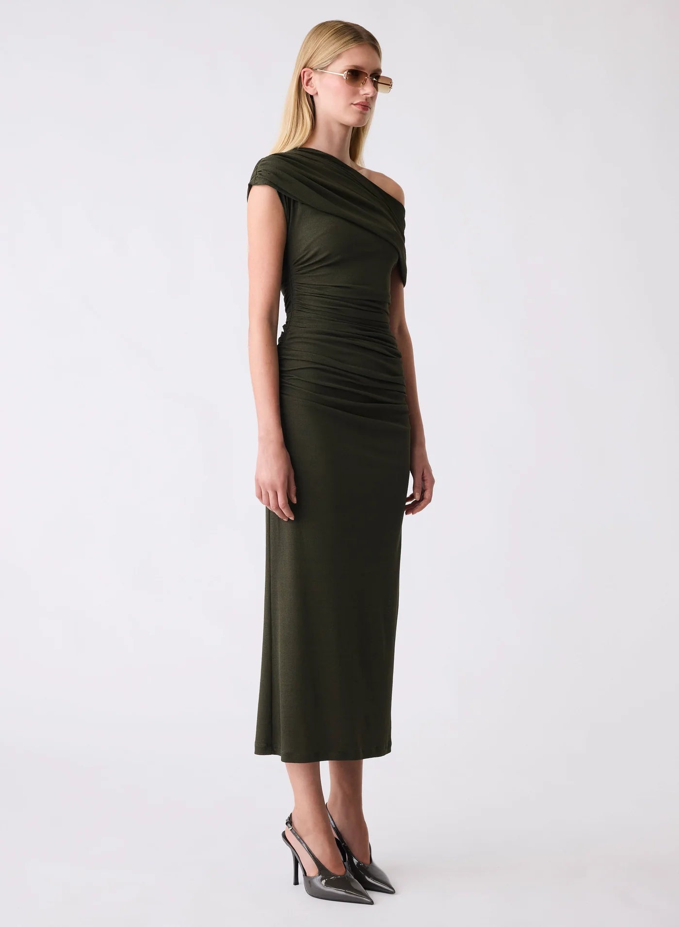 ESMAEE Pause Dress Khaki