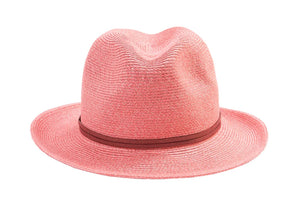 Travaux En Cours - Borsalino Hat Leather Strap Rosa