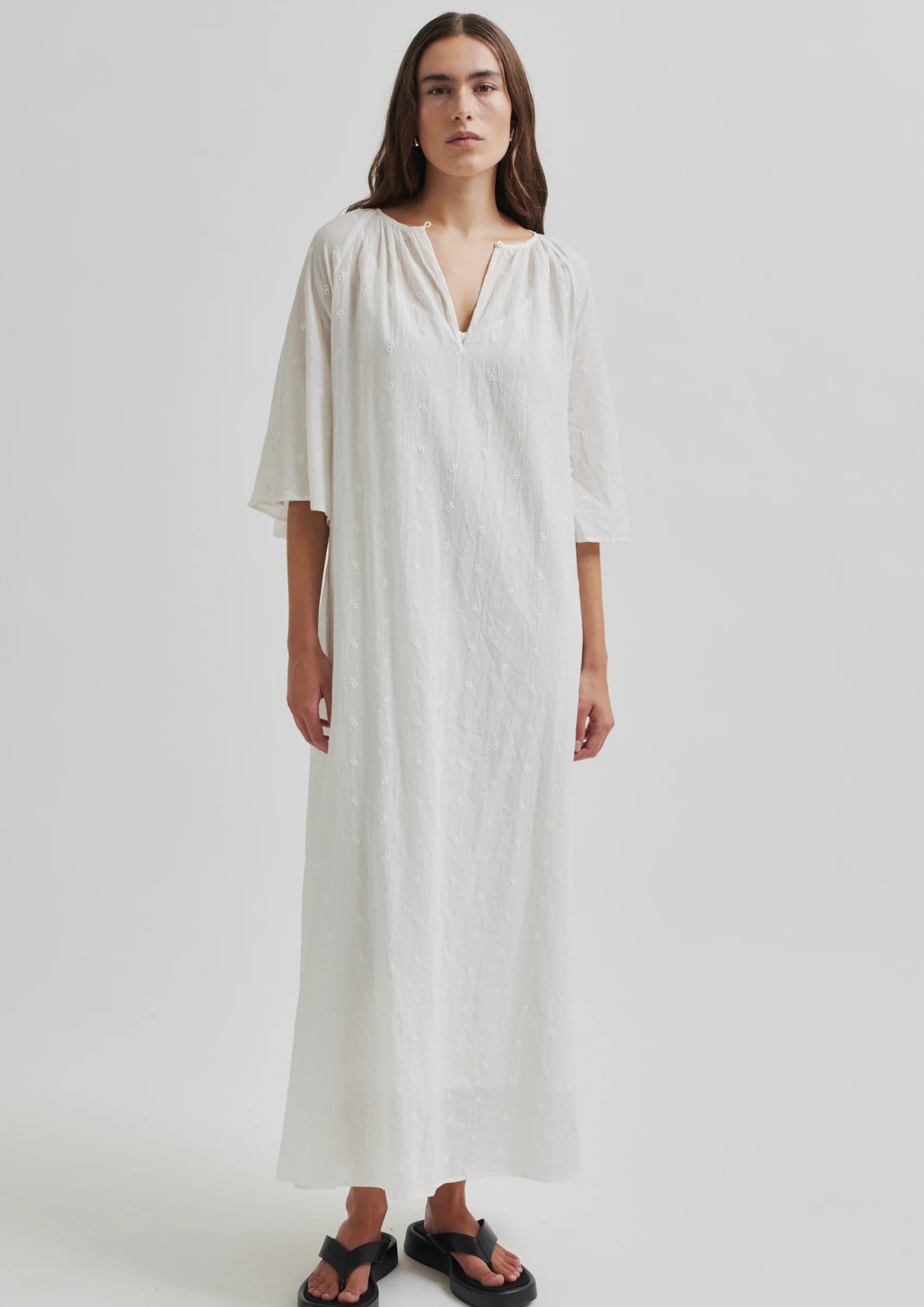 Second Female Ericae Dress - White Alyssum