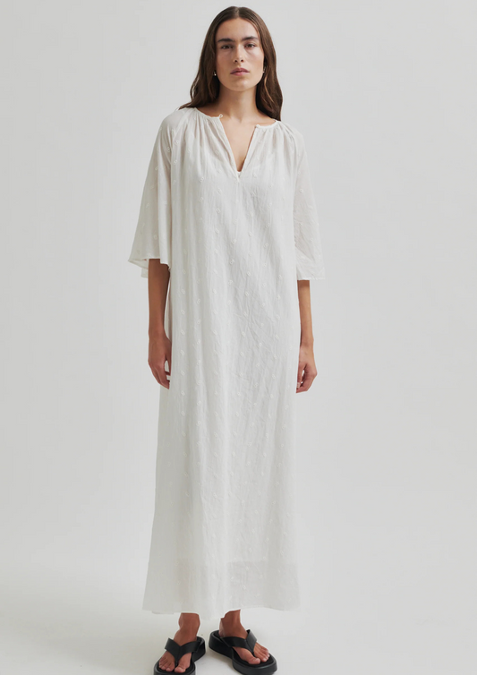 Second Female Ericae Dress - White Alyssum