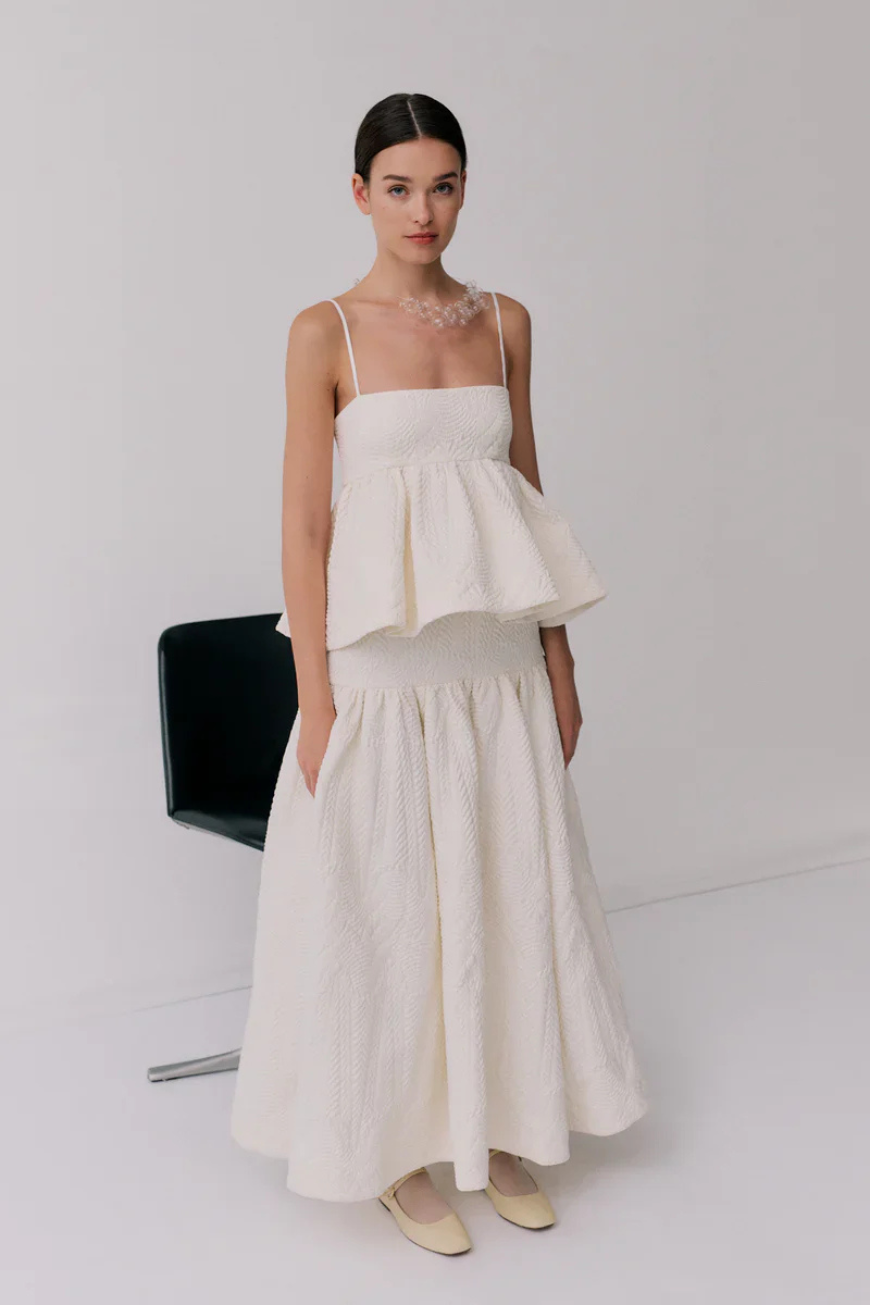 CLEA | Rolf Jacquard Top - Delphi