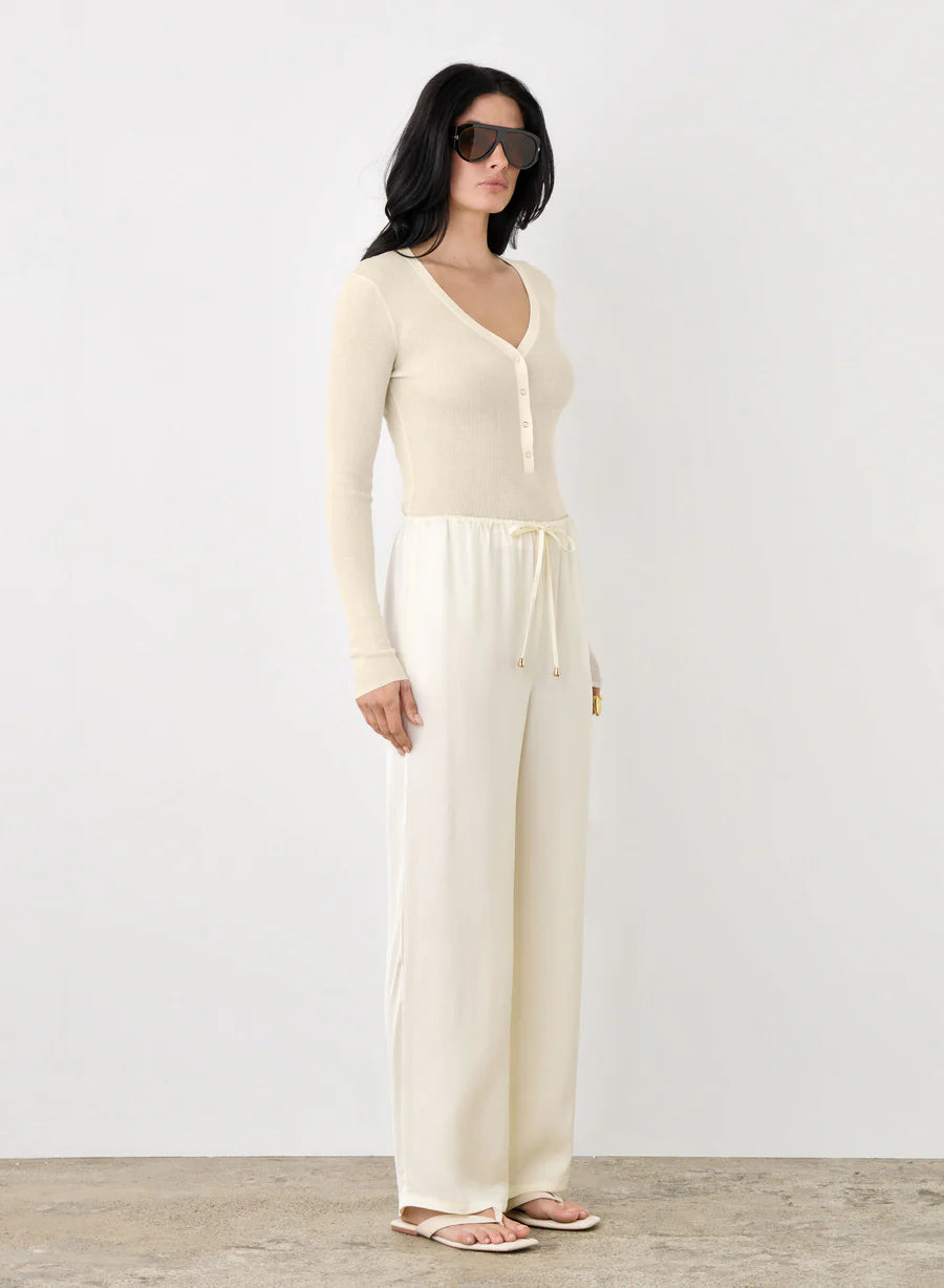 Esmaee - Sidewalk Knit Top Ivory
