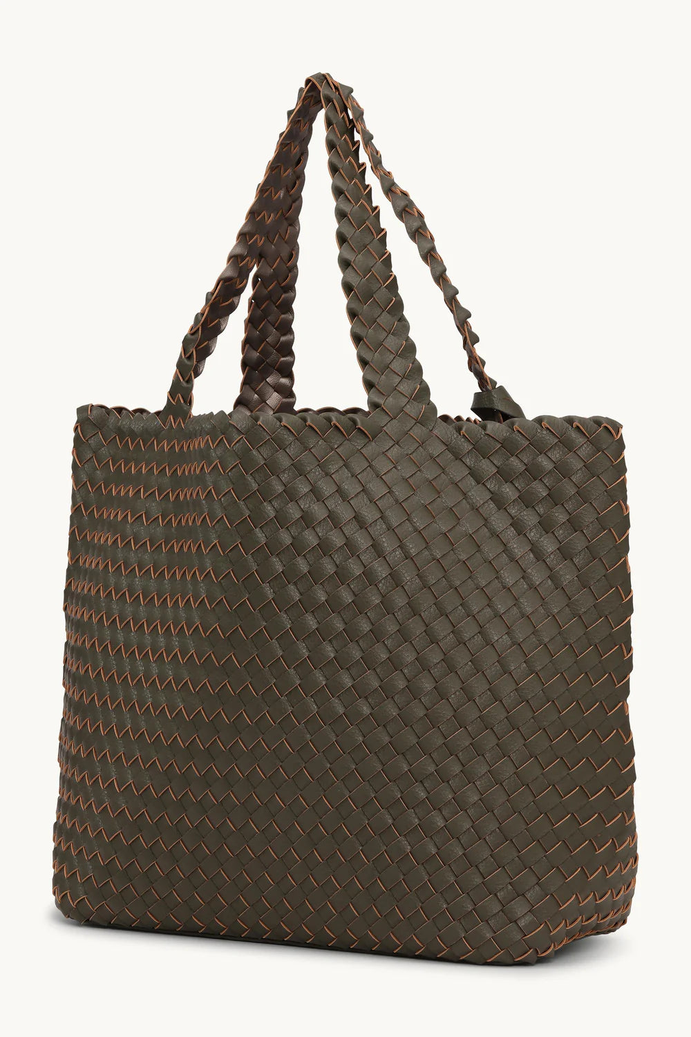ILSE JACOBSEN - Tote Bag - Army/Gunmetal