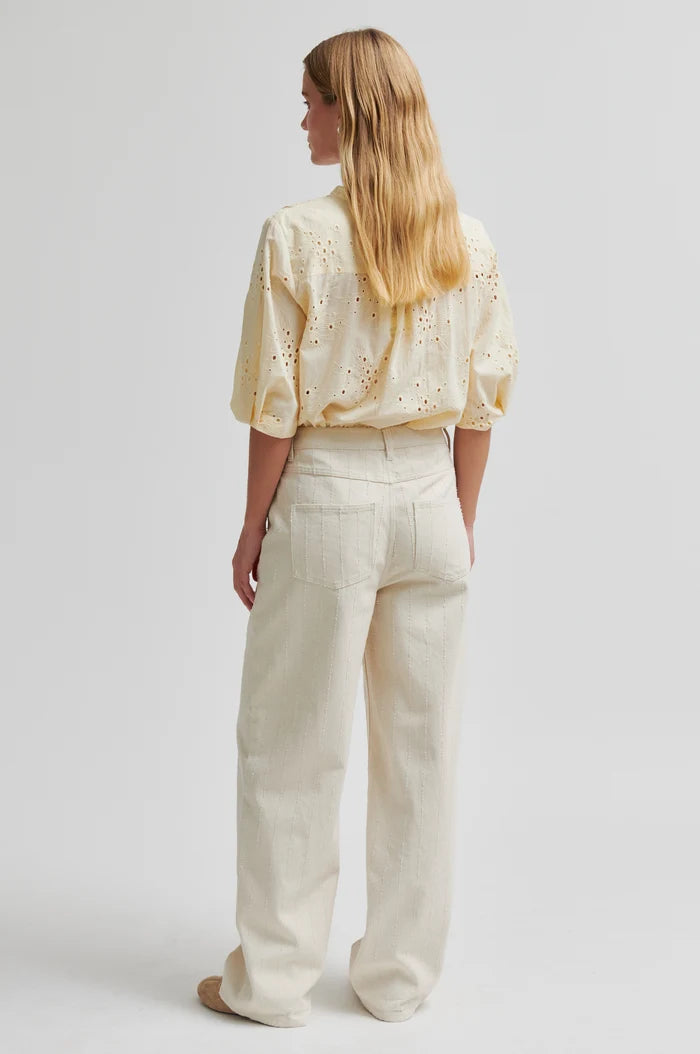 Second Female Cavana Shirt Alabaster Glea White
