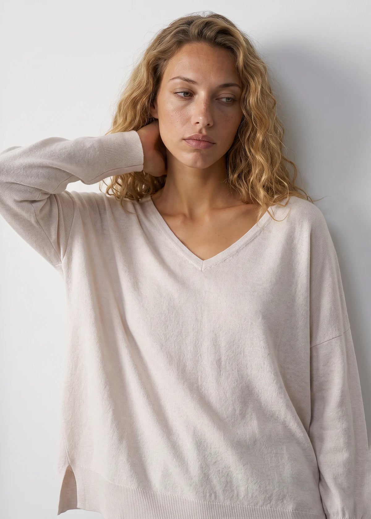 Alete Threads The V Sweater Ivy
