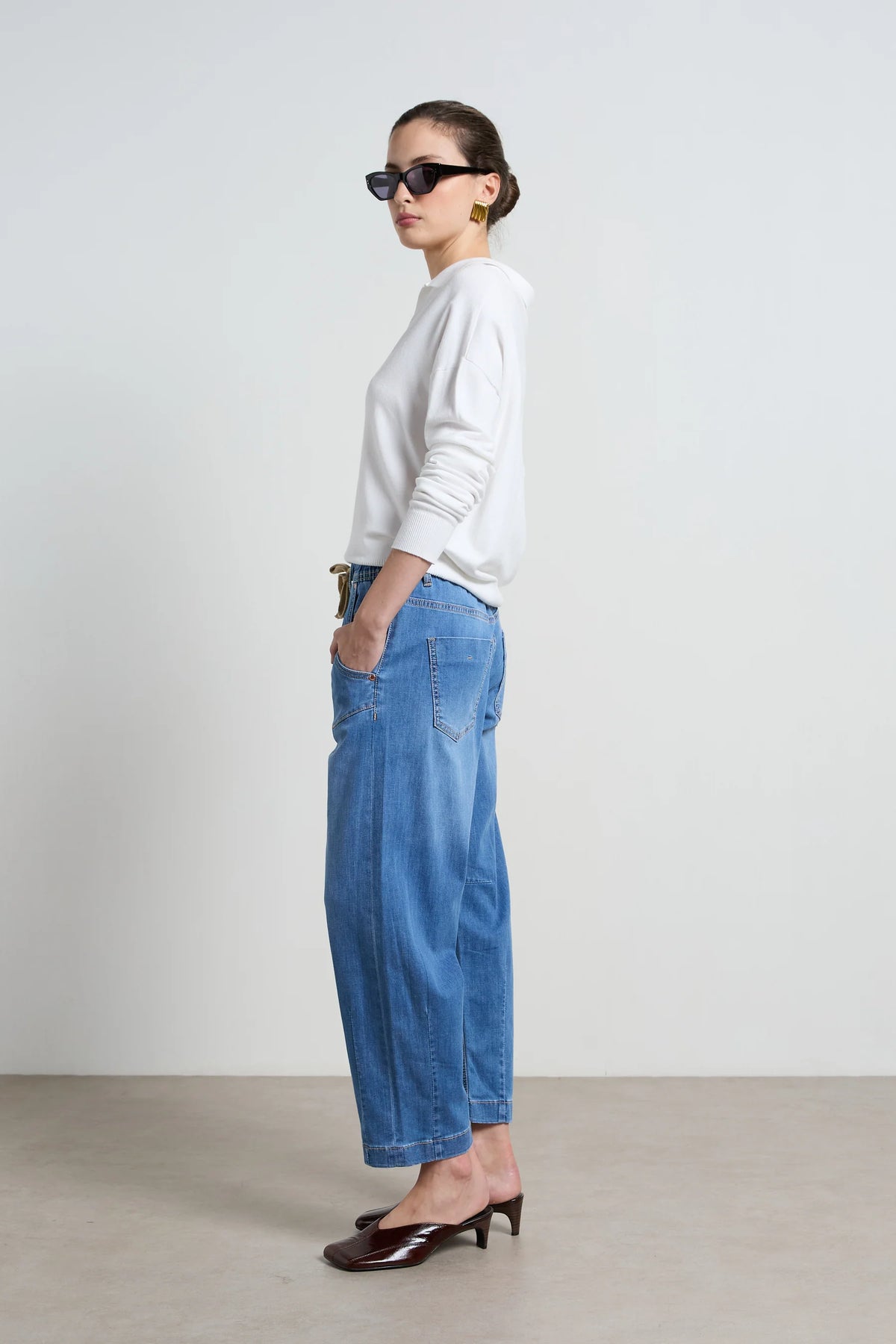 Active Rodeo Blue Barrel Jean