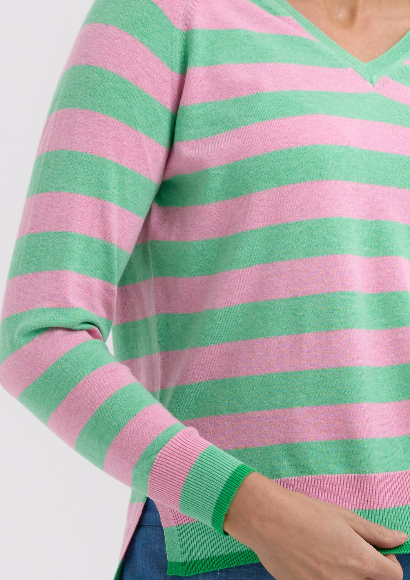 ZP7701 Spearmint Jumper Knit Top