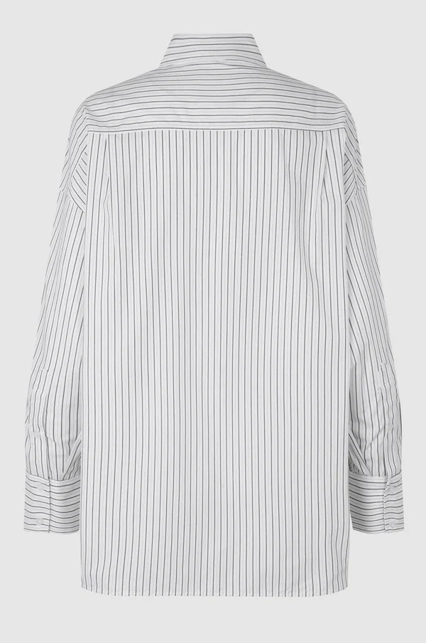 Second Female - Susie Striped Shirt White