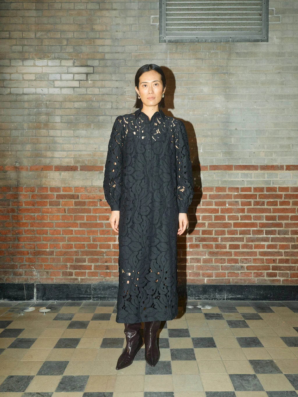 Mos Mosh - Lusille Ylette Dress - Black