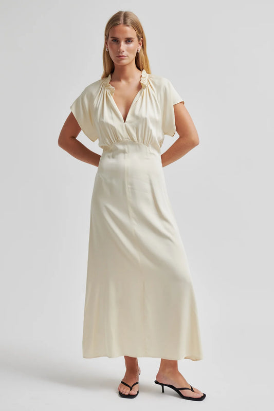 Second Female Shera Frill Dress Alabaster Glea