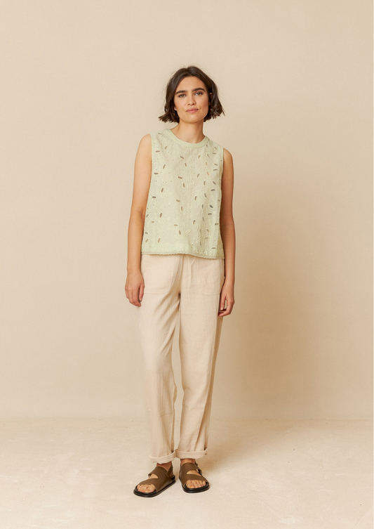 Indi & Cold Aloe Lace Combined T-Shirt