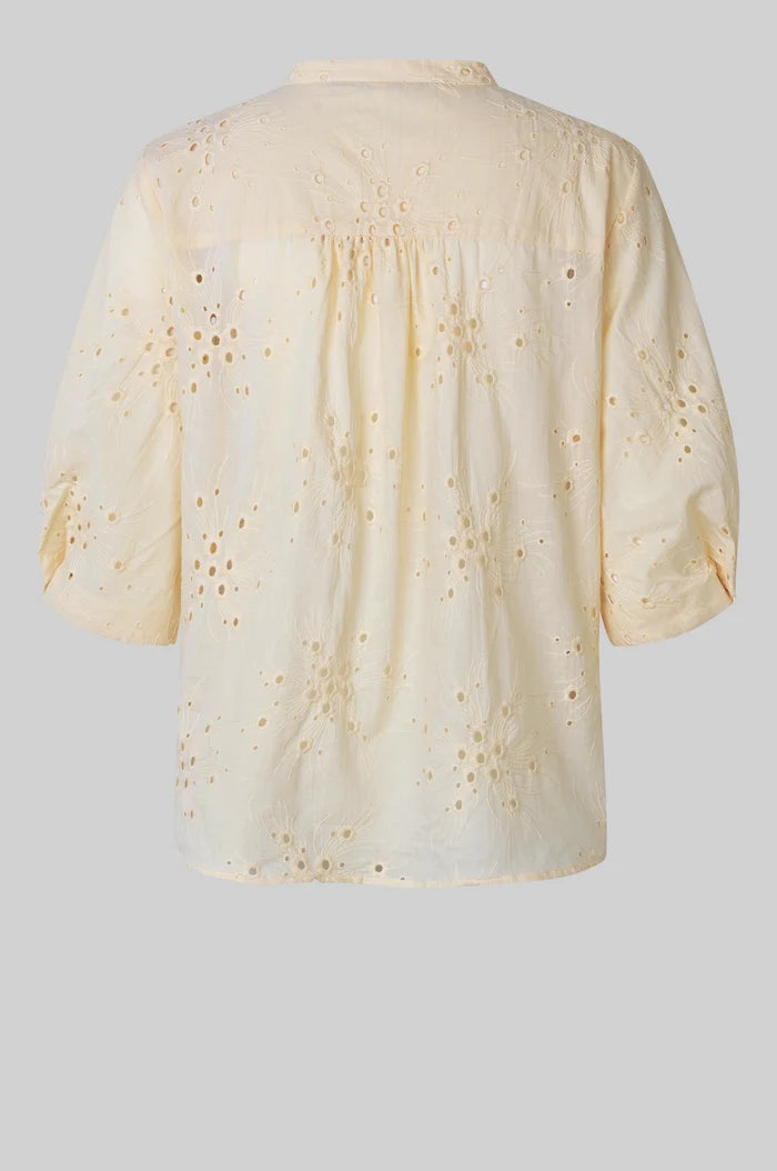 Second Female Cavana Shirt Alabaster Glea White