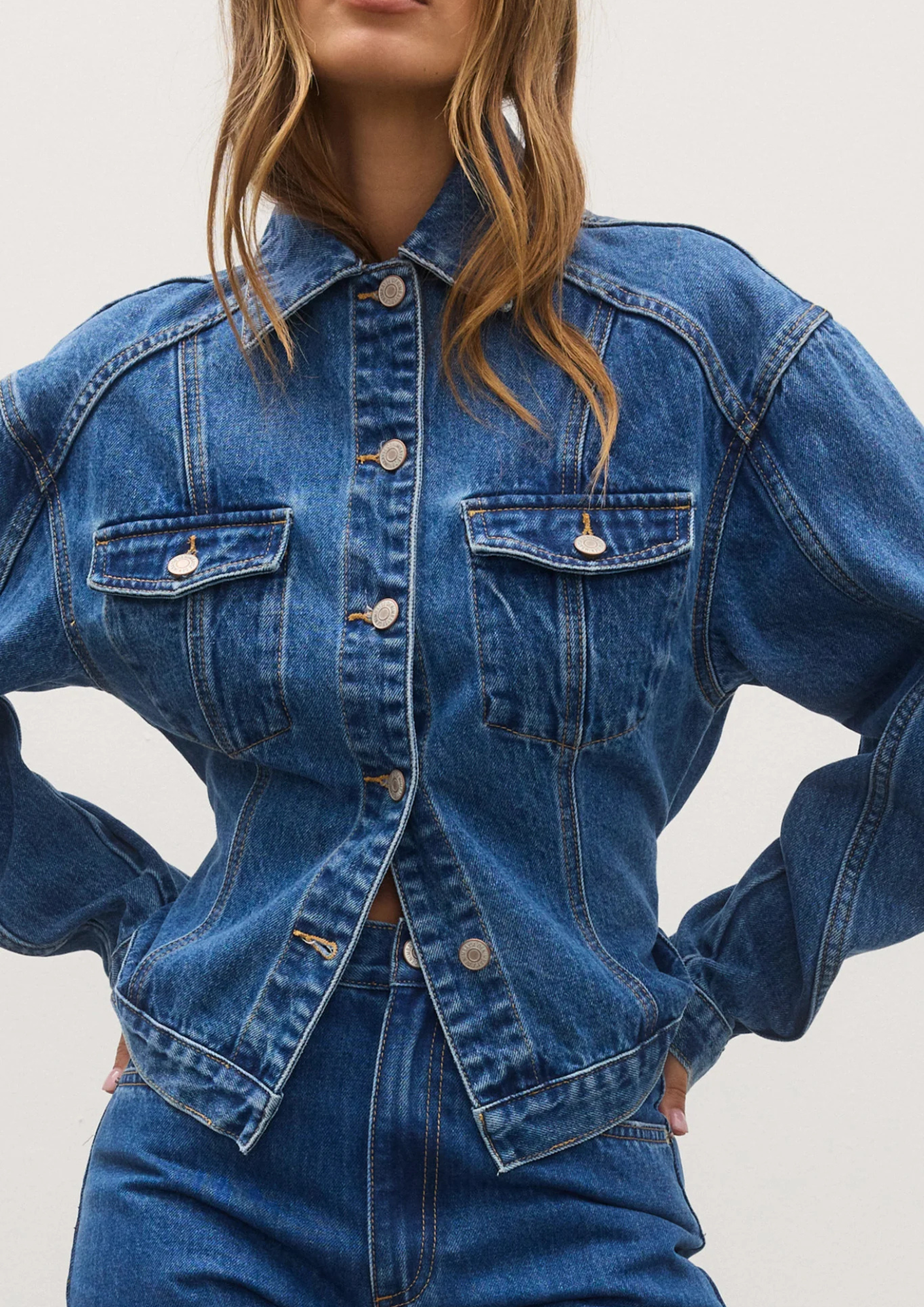 Bayse Violet Denim Jacket - Denver