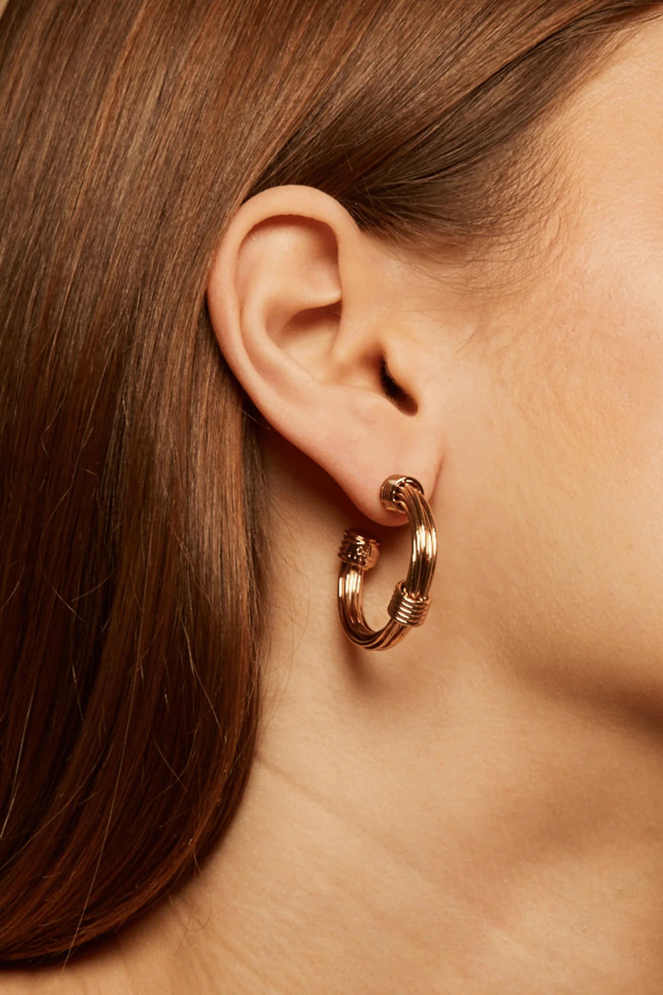 GAS BIJOUX - Ariane Hoop Earrings