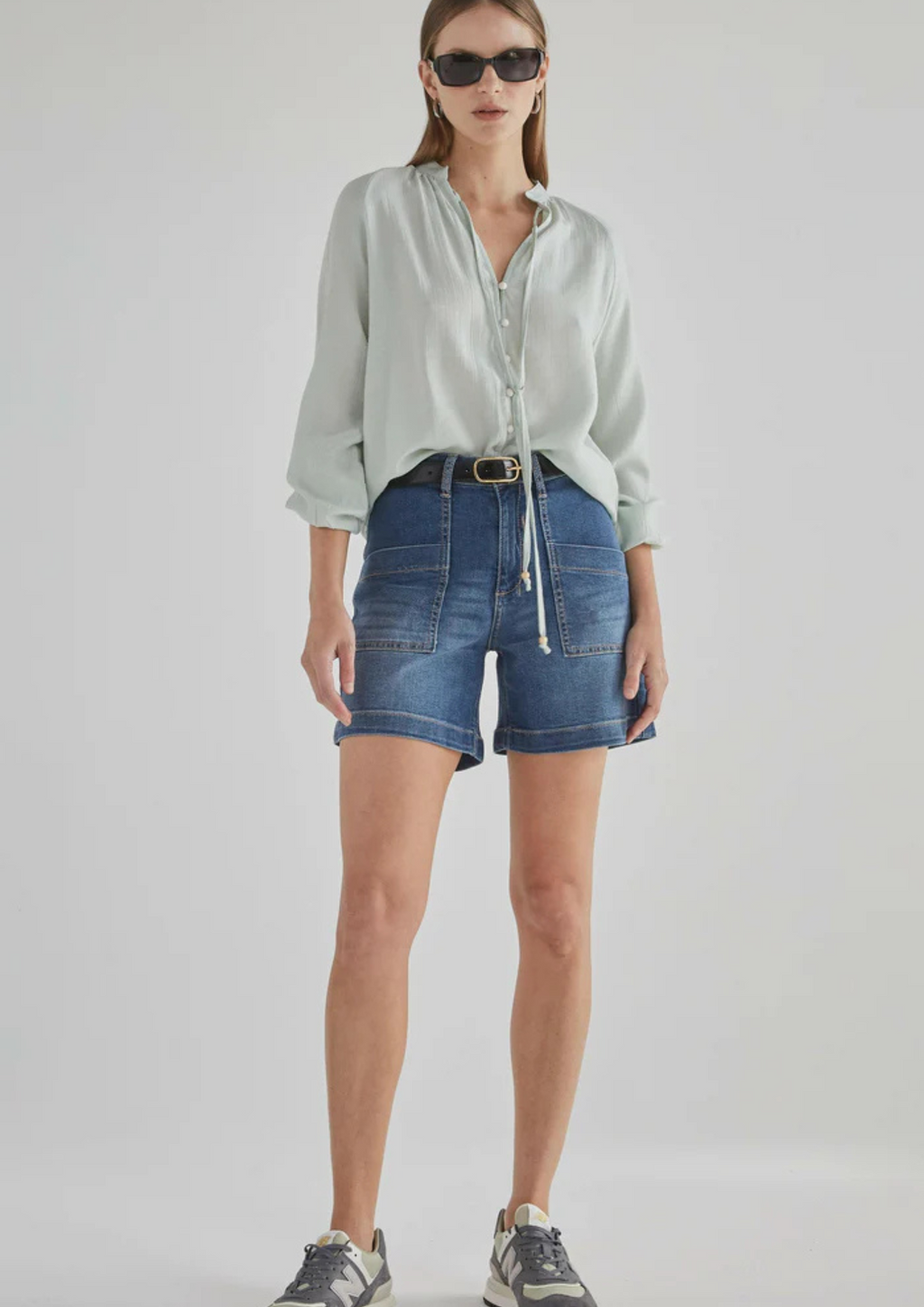 Dricoper - Zaplin Rodeo Blue Denim Shorts