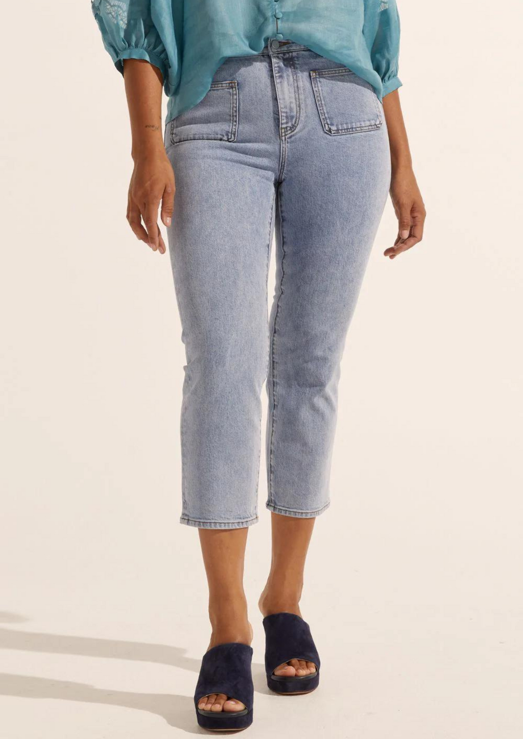 Zoe Kratzmann College Jean - Washed Denim