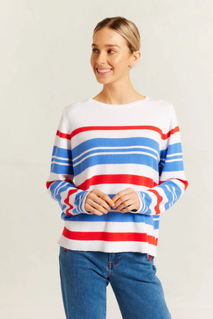 Alessandra Fiorella Sweater - Sailor