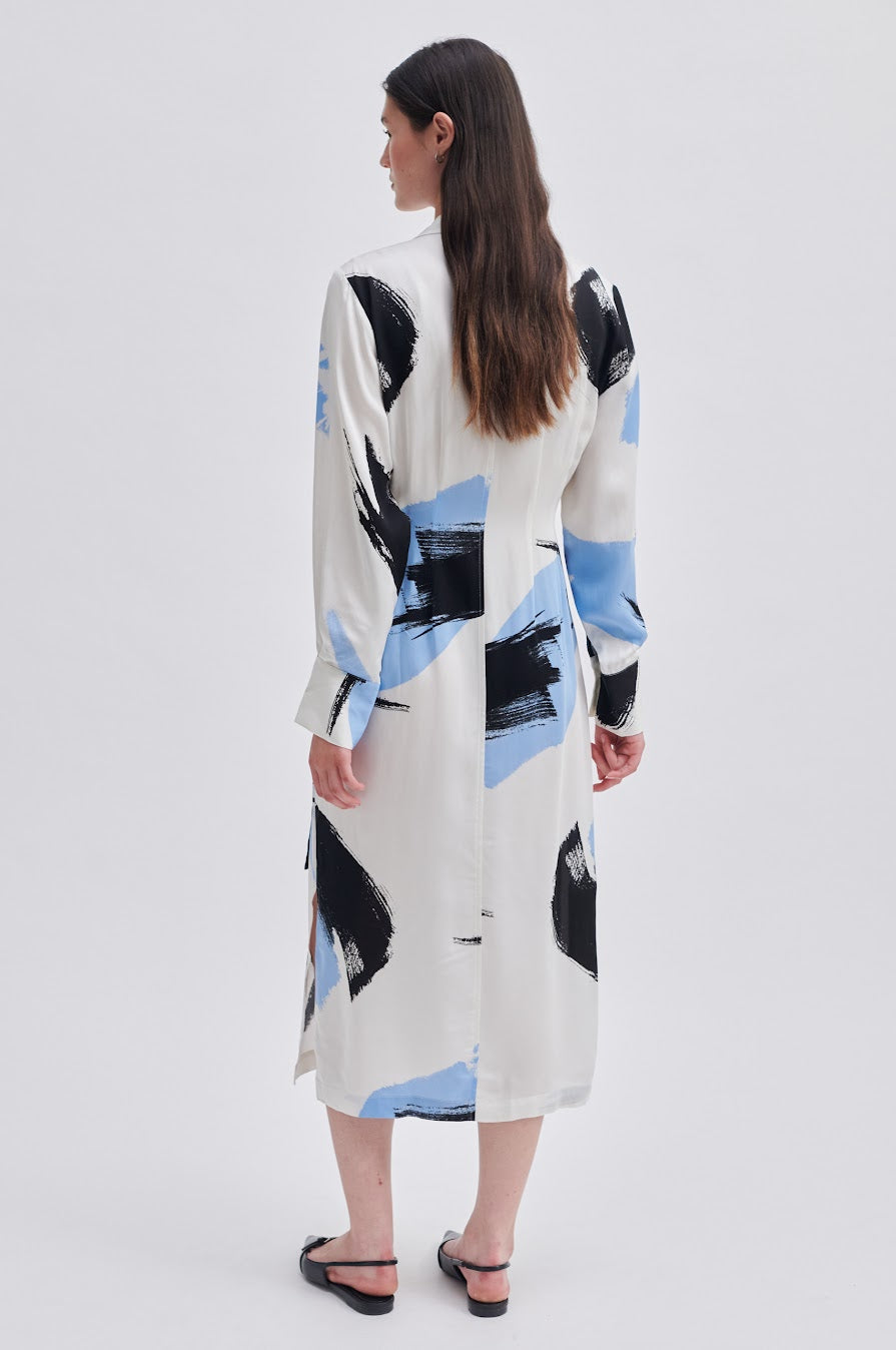 Second Female Graphic Print Wrap Dress - Open Air