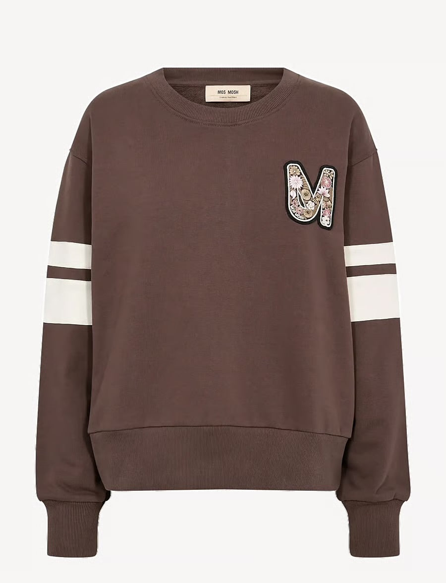 Mos Mosh Loco O-LS Sweatshirt Quartz