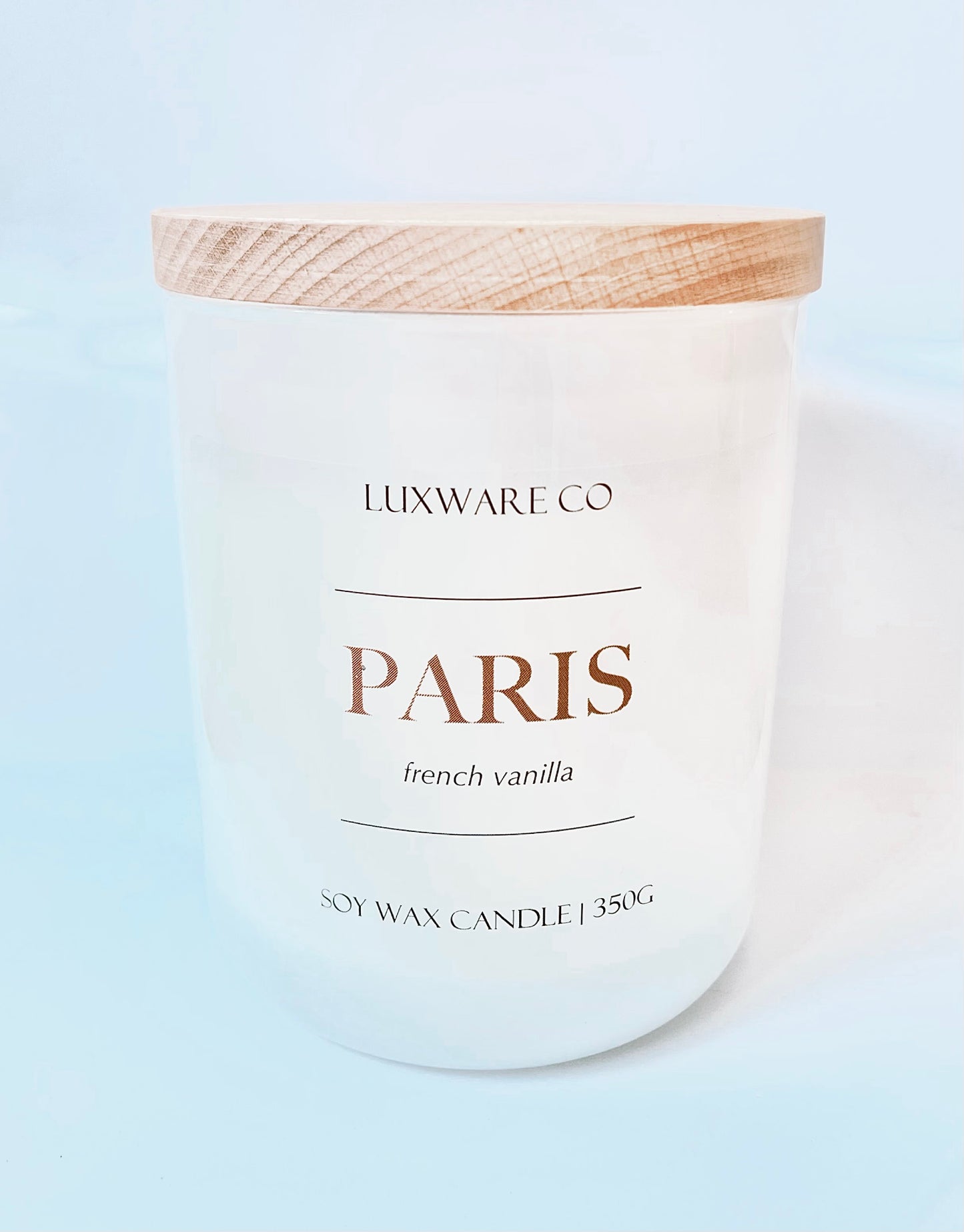 Luxeware Candle Paris 250g