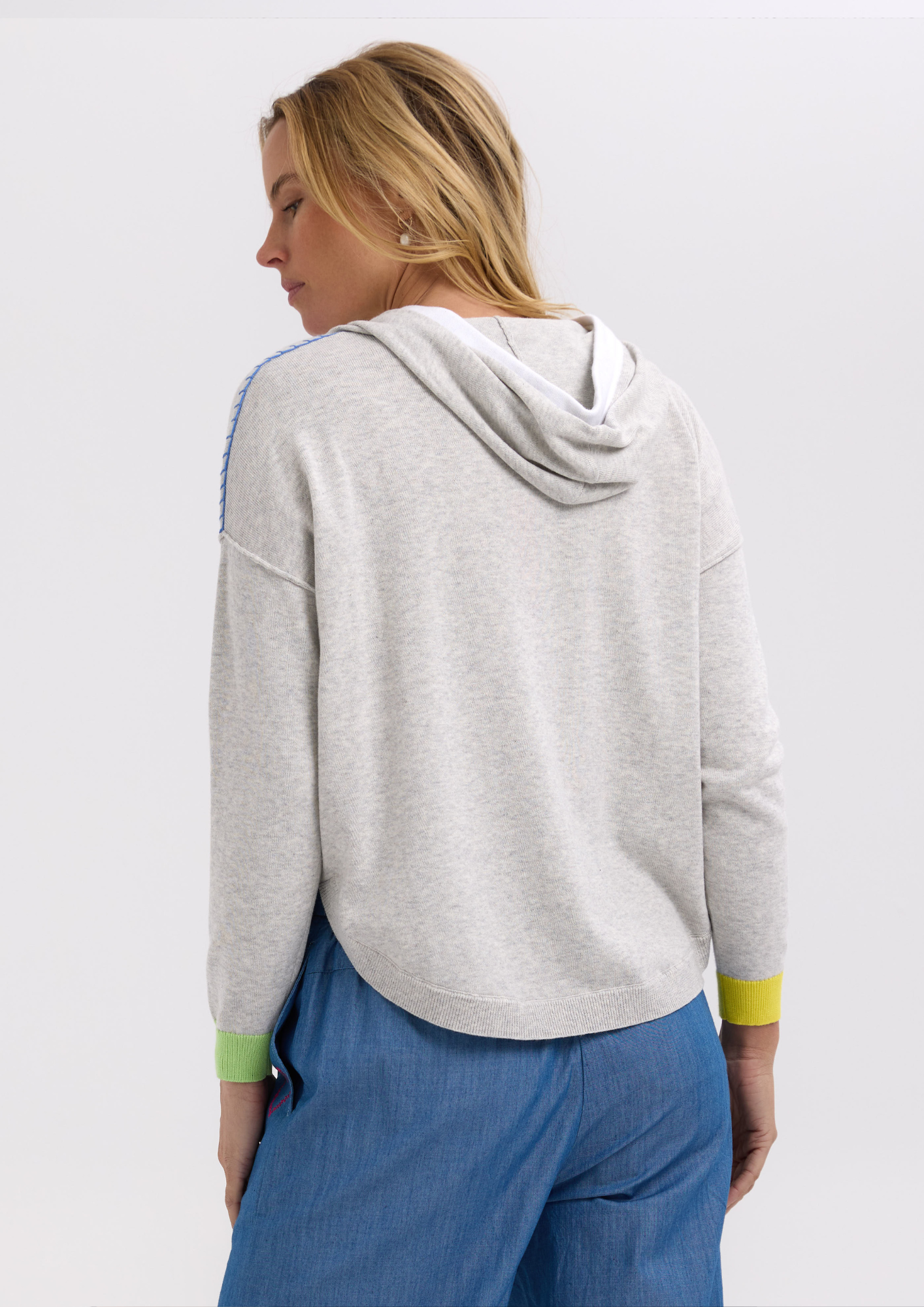 ZP7731 Joey Pocket Hoodie - Marl