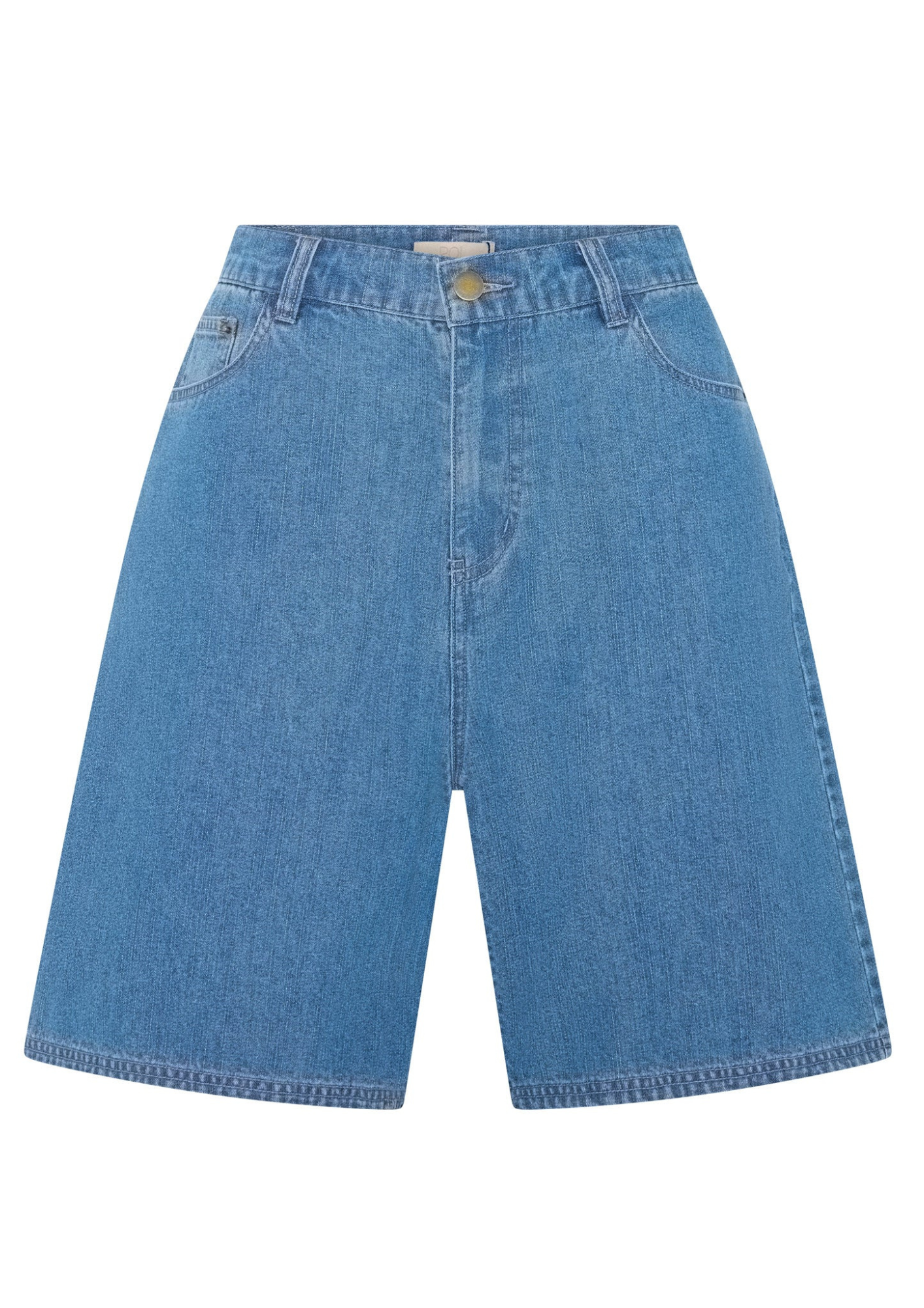 POL Clothing Doyle Denim Short - Blue Wash