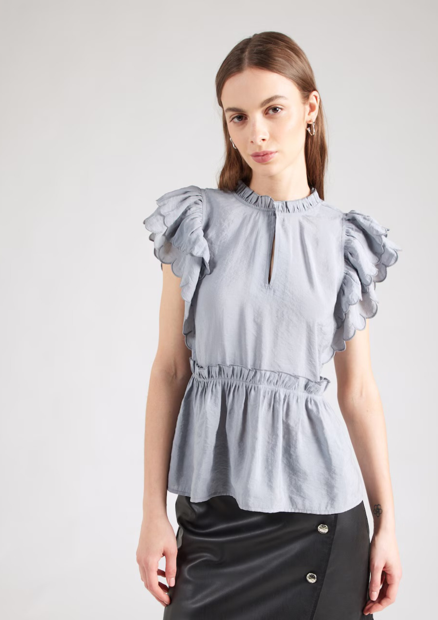 Second Female Terra Frill Blouse - Tradewinds
