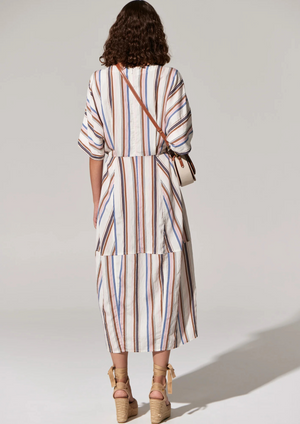 POL - Jet Day Dress - Multistripe