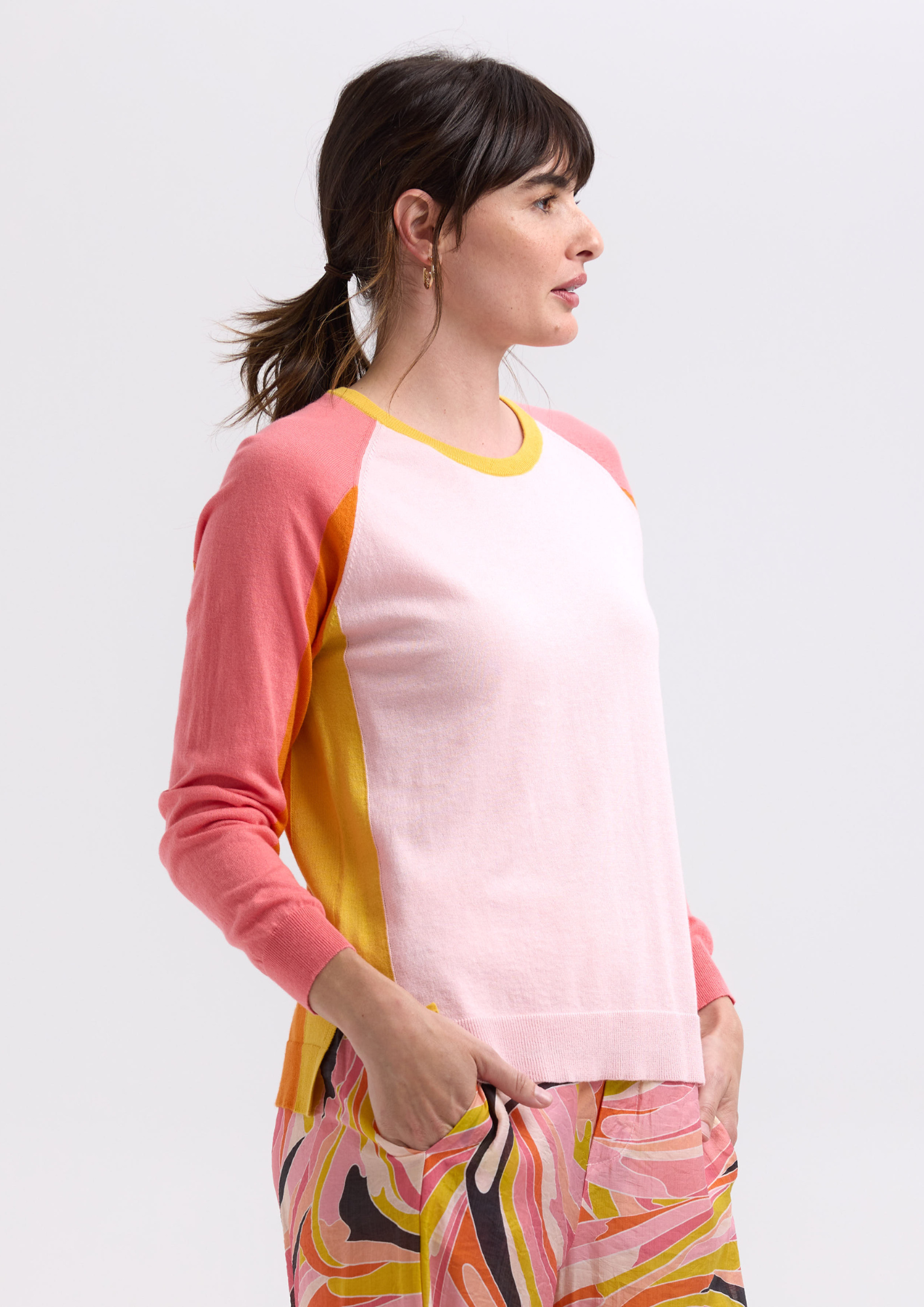 ZP7703 Baseball Jumper - Blush