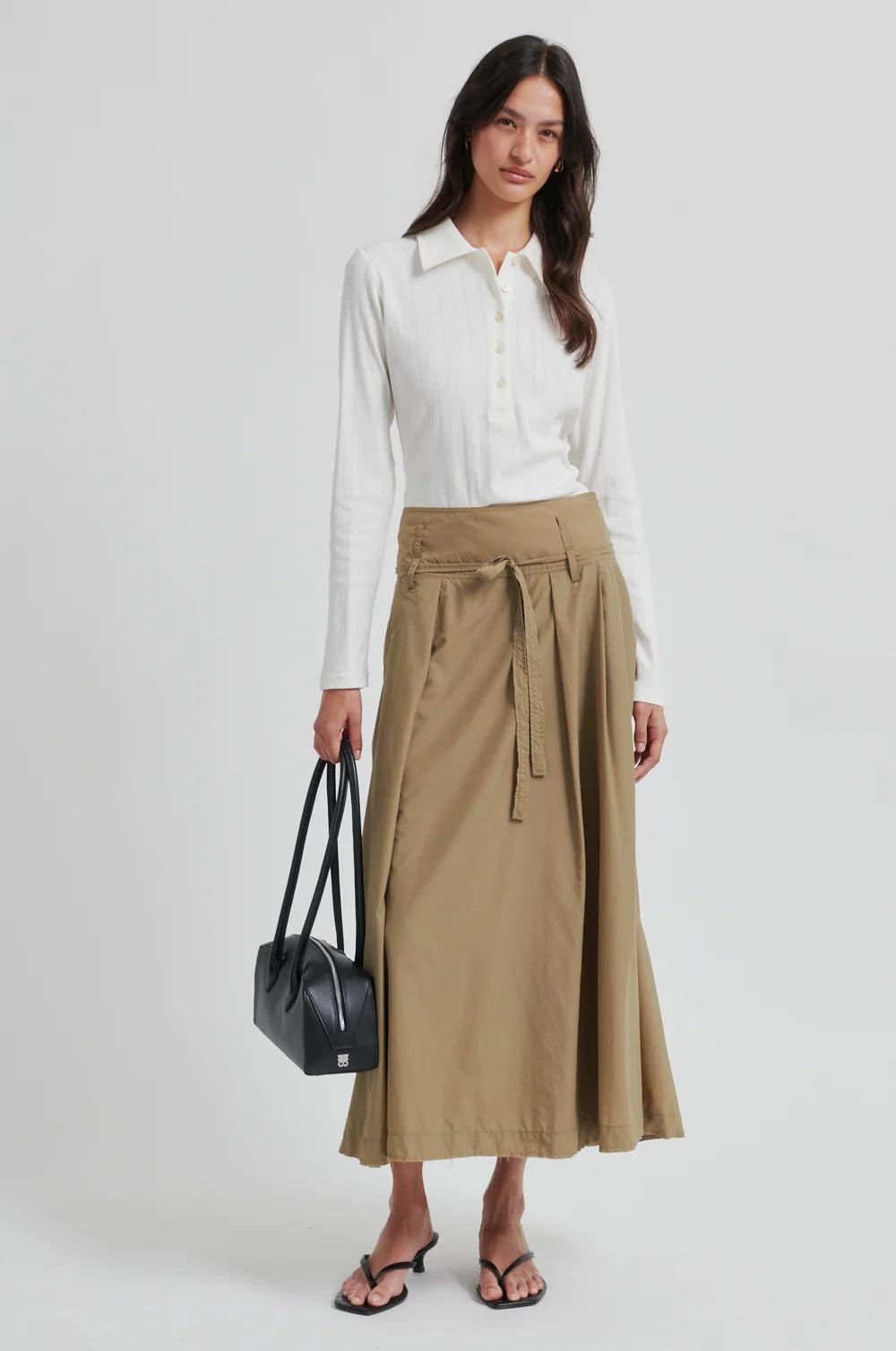 Second Female Amari Skirt Petrified Oak