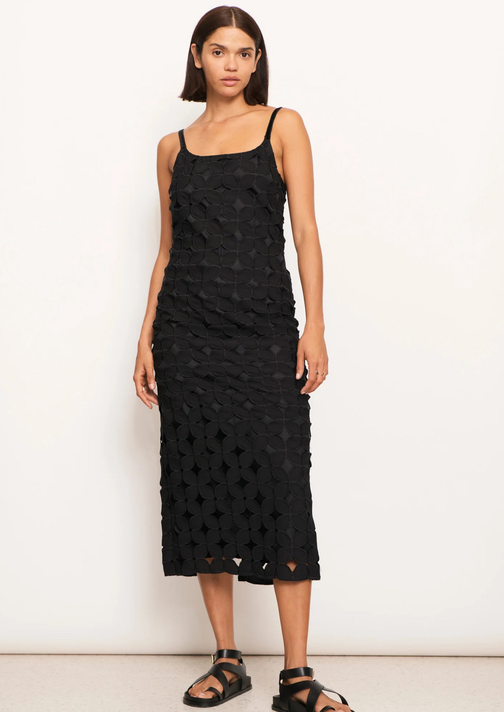 POL Sumi Lace Dress - Black