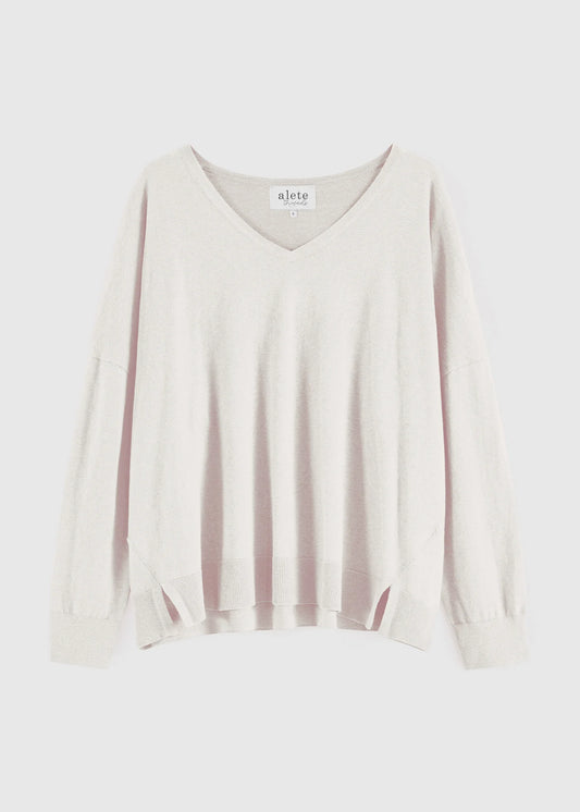 Alete Threads The V Sweater Ivy