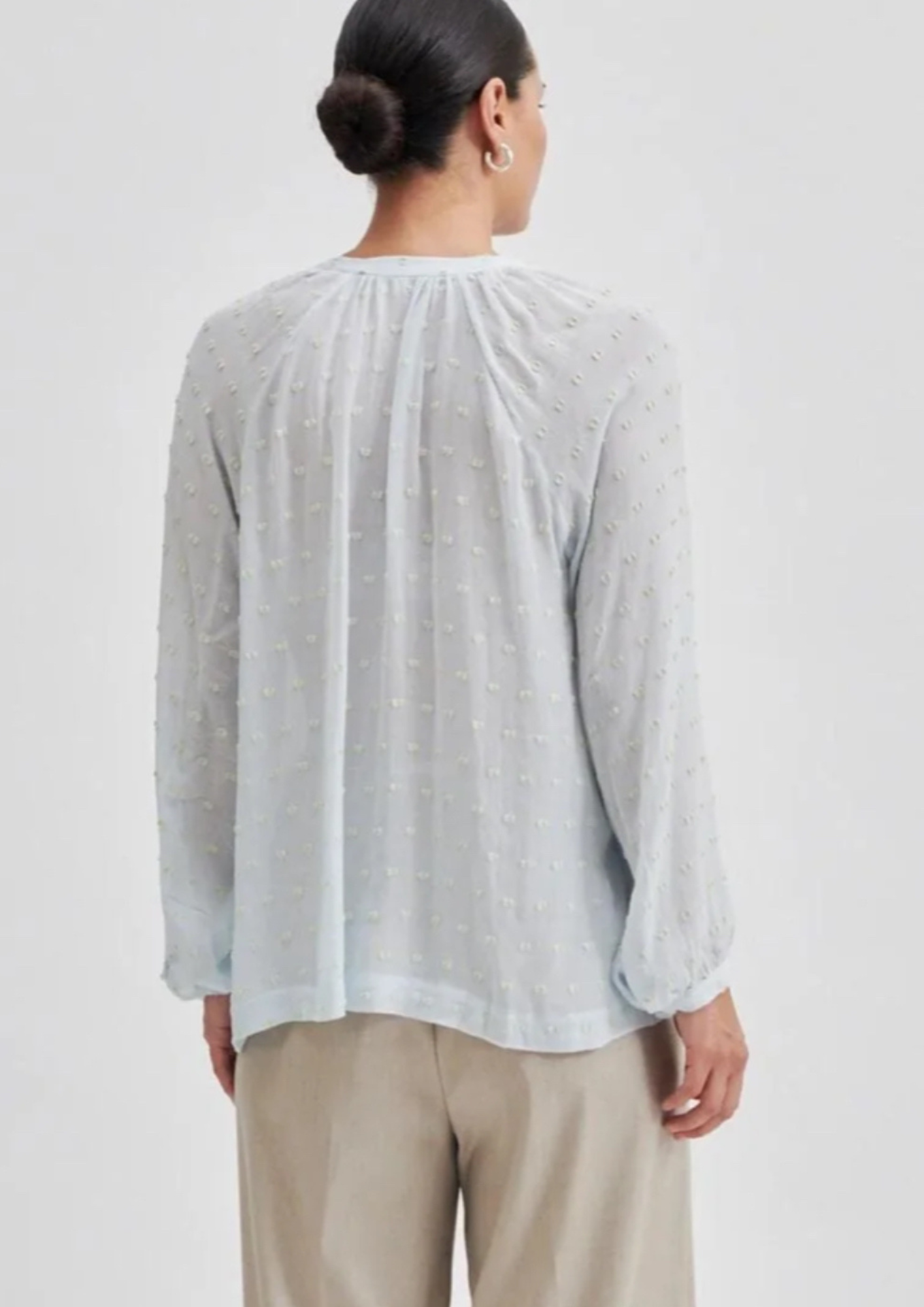 Second Female - Cilla Tunic Ice Water Blouse