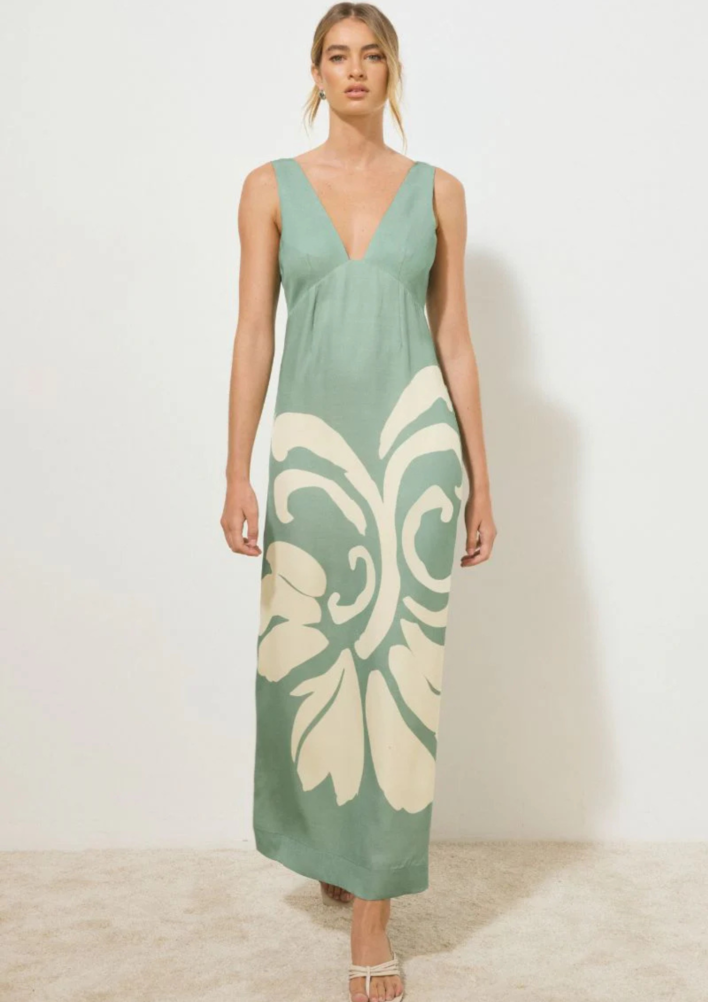 MON RENN Vestige Dress - Jade Floral