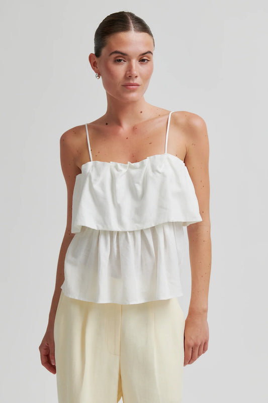 Second Female Aïe Top White Alysum