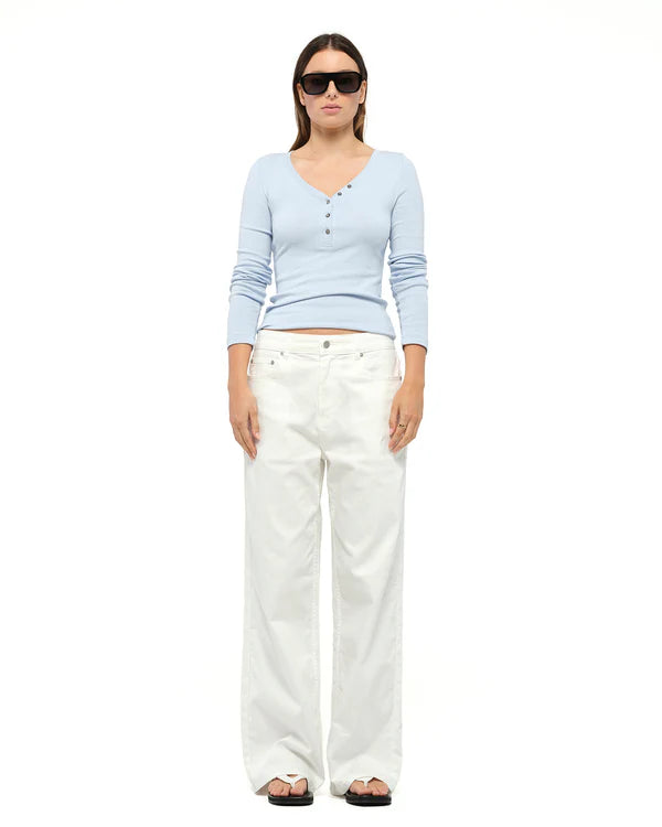 JACKANDMOOKI Harlow Henley - Baby Blue