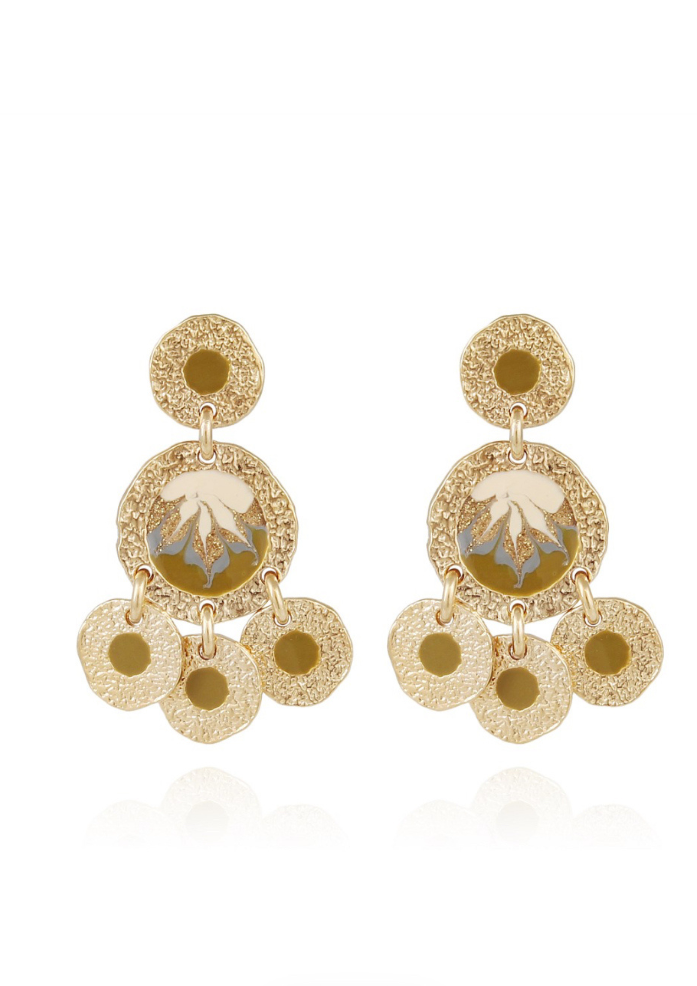 Gas Bijoux - Earrings Illusion Gold