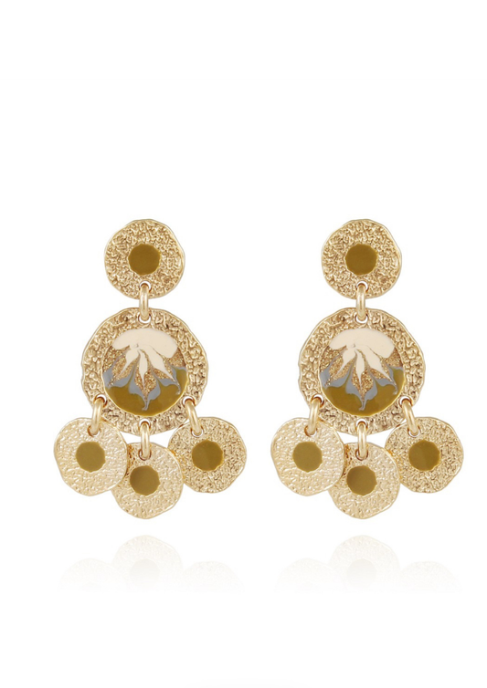 Gas Bijoux - Earrings Illusion Gold