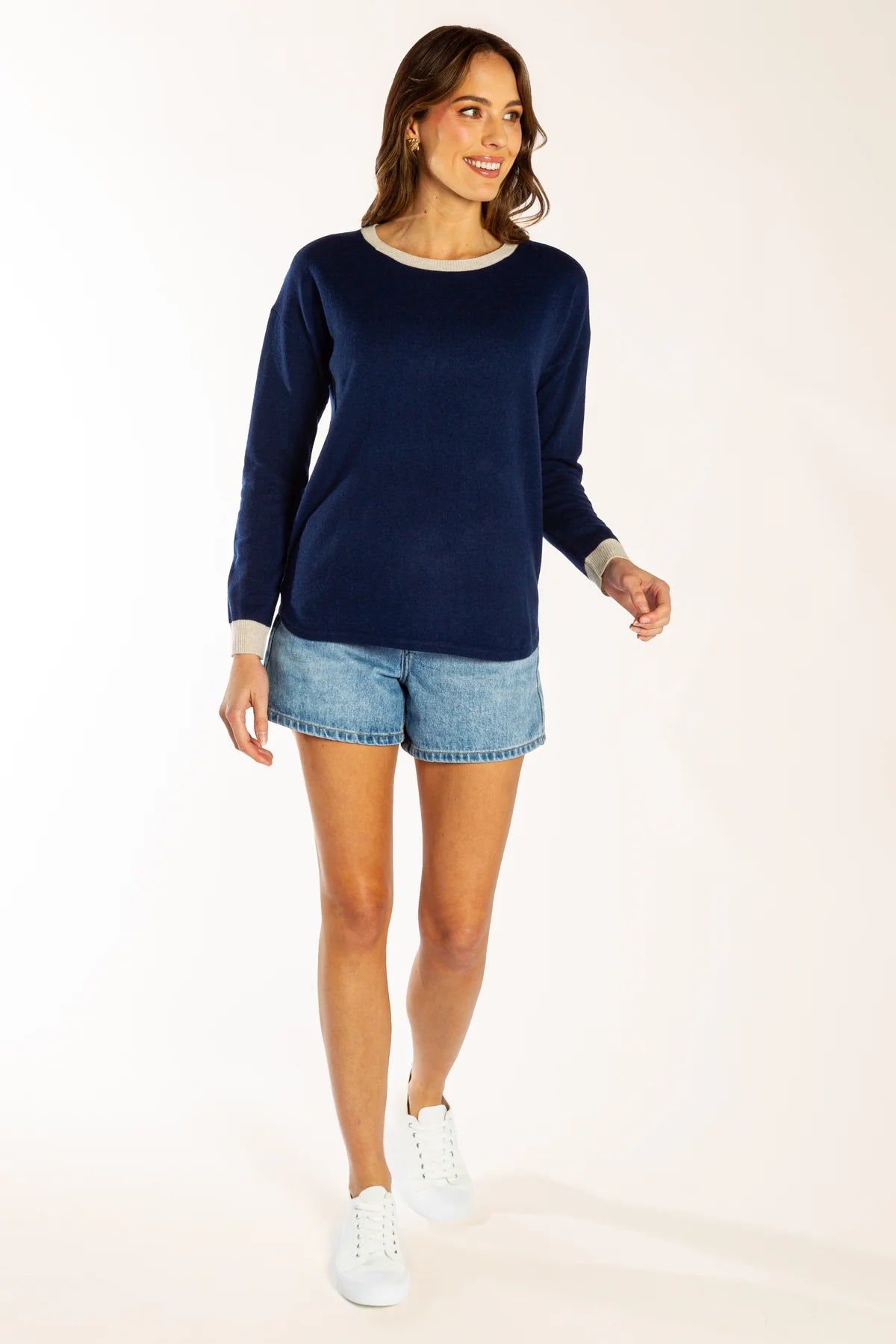 Bow&Arrow - Contrast Swing Top