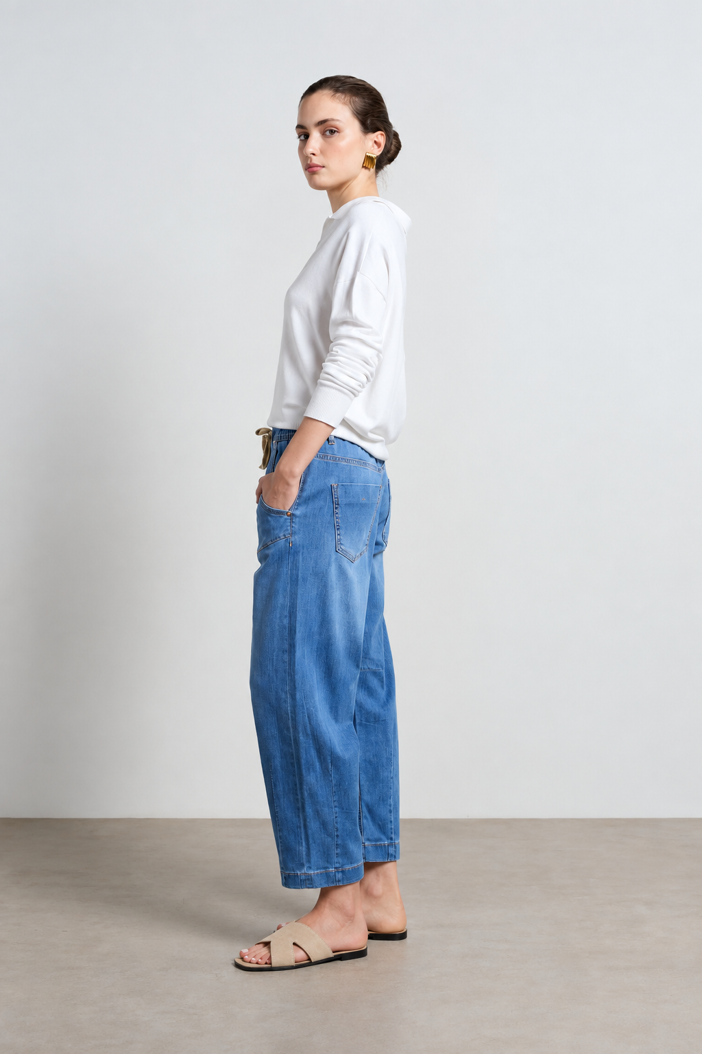 Active Rodeo Blue Barrel Jean