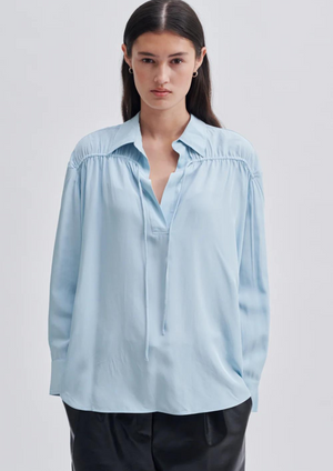 Second Female Cibelle Tunic Blouse - Starlight Blue