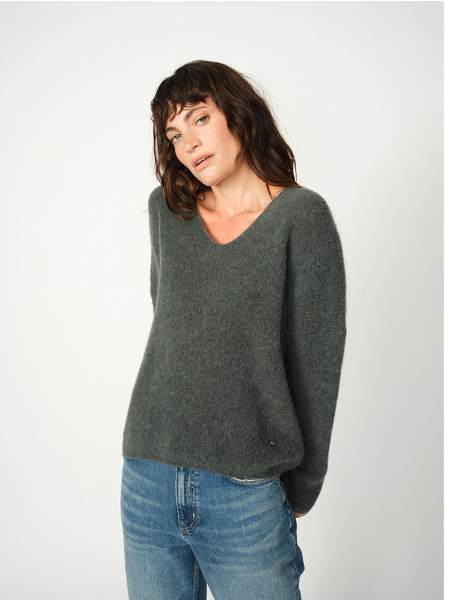Mos Mosh MMThora V-neck Knit - Urban Chic