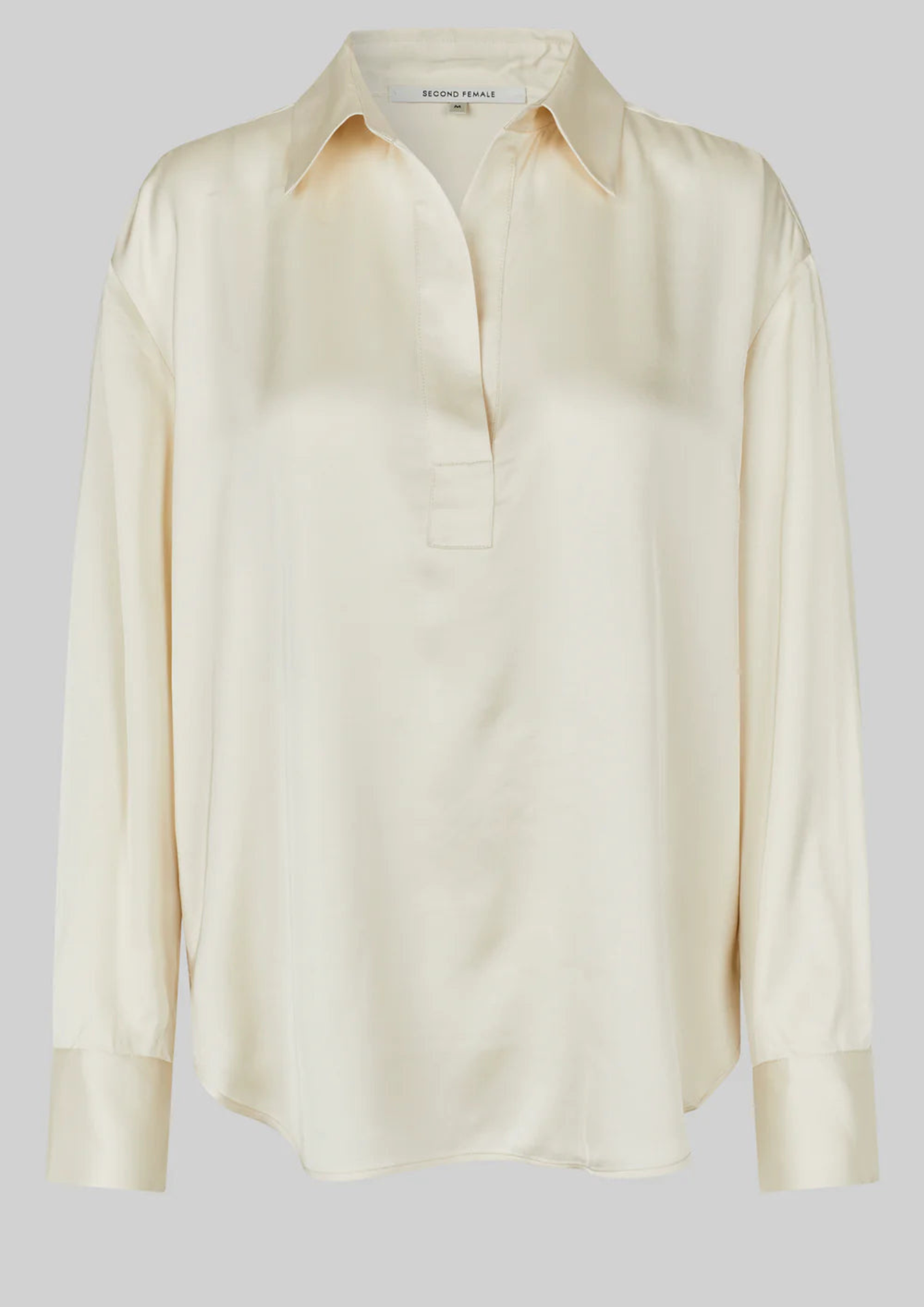 Second Female Bardi V neck Blouse - Brazilian Sand