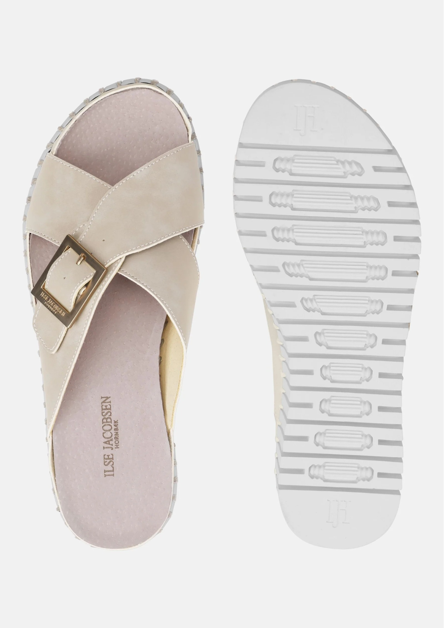 Ilse Jacobsen - Tulip Criss Cross Shoes Atmosphere White - Tulip1033