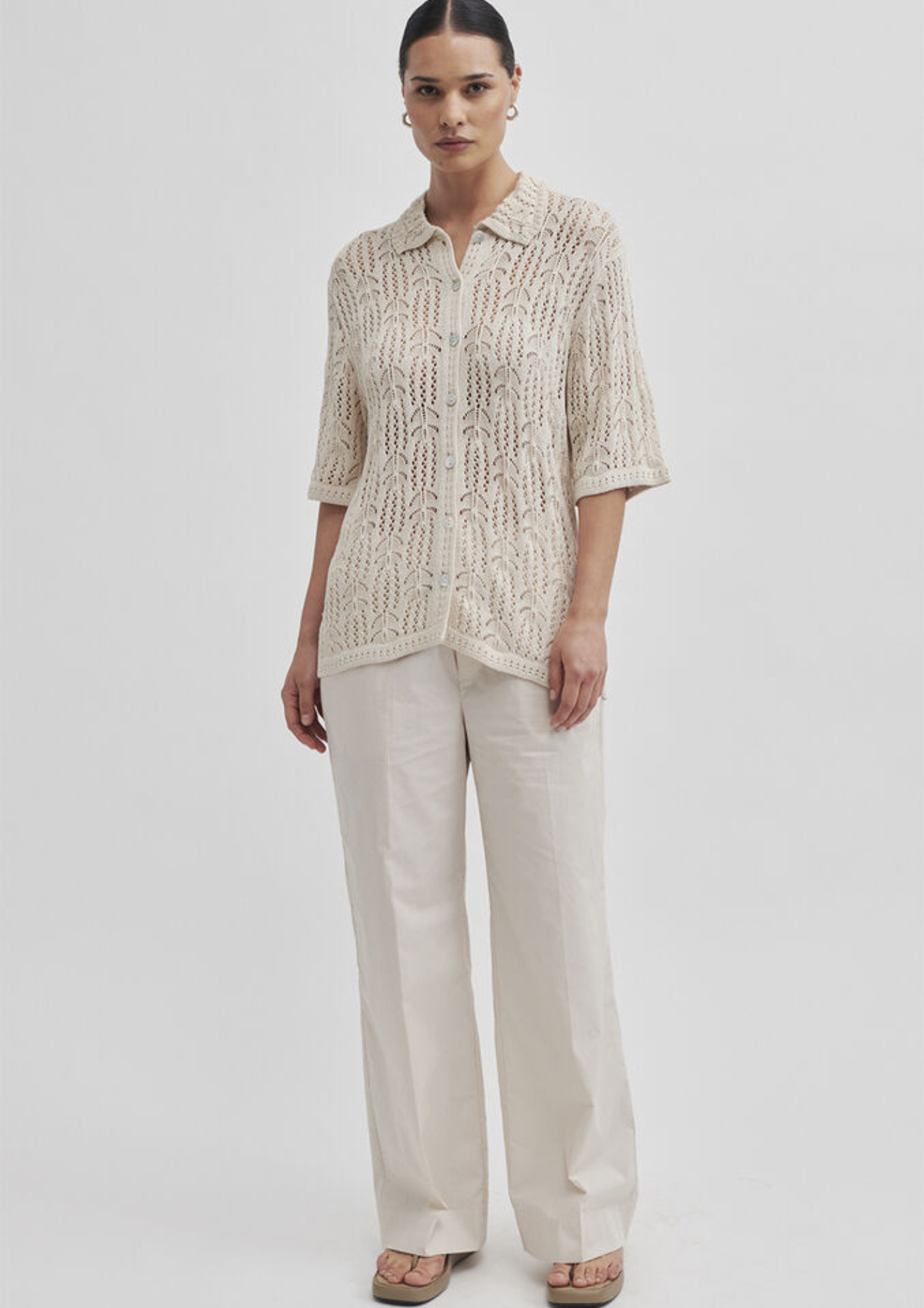 Second Female - Allure Cotton Pumace Stone Pant